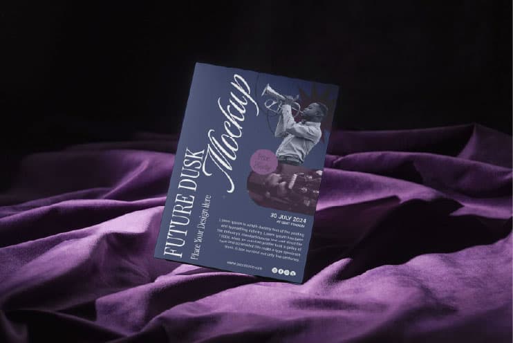 Premium flyers on thick coated stock