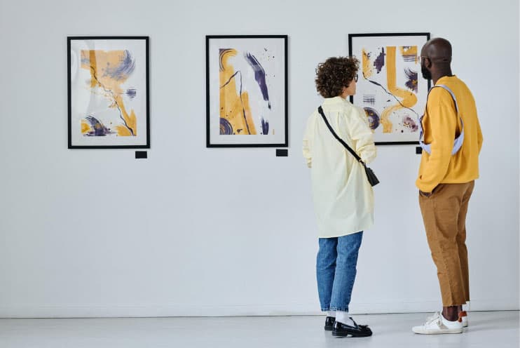 Fine-art reproduction printed in large format