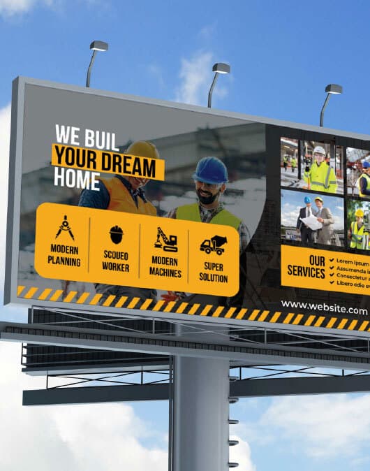 advertising boards — Heathrow Printers