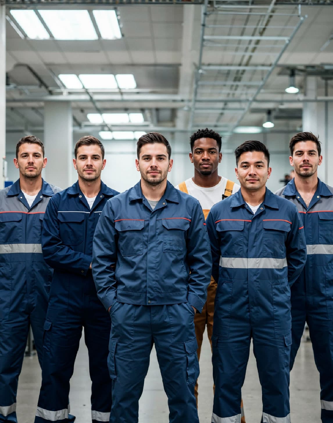 Branded workwear embroidered with a company logo